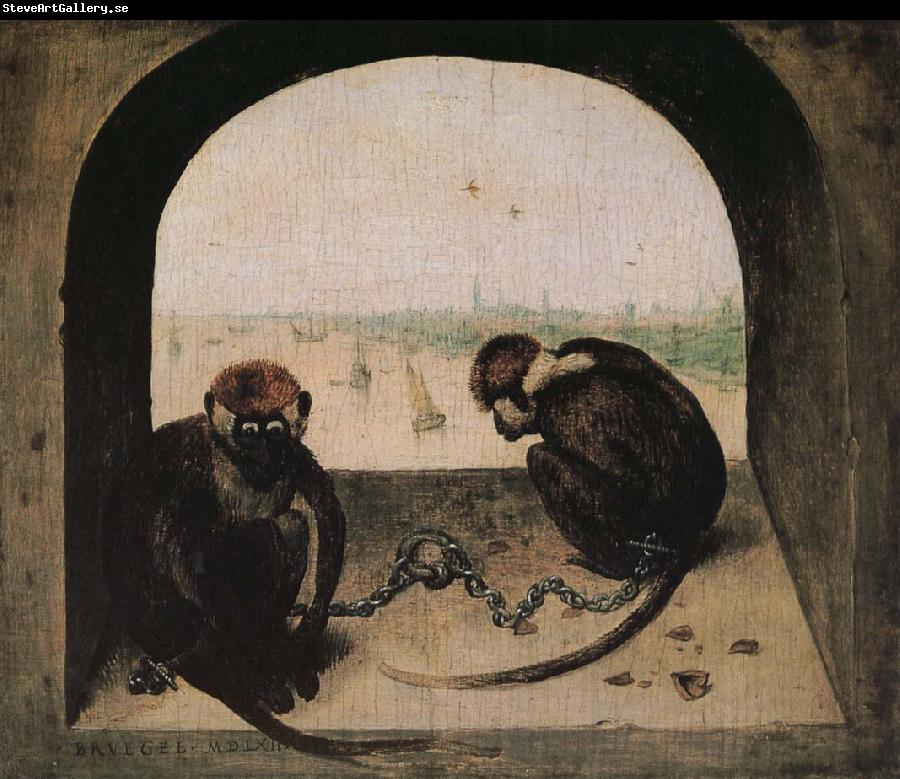 Pieter Bruegel 2 monkeys